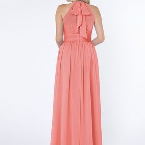 Azazie Coral Bridesmaid Dress Size 8